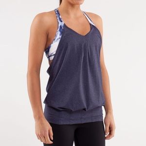 Lululemon Practice Freely Tank Deep Indigo